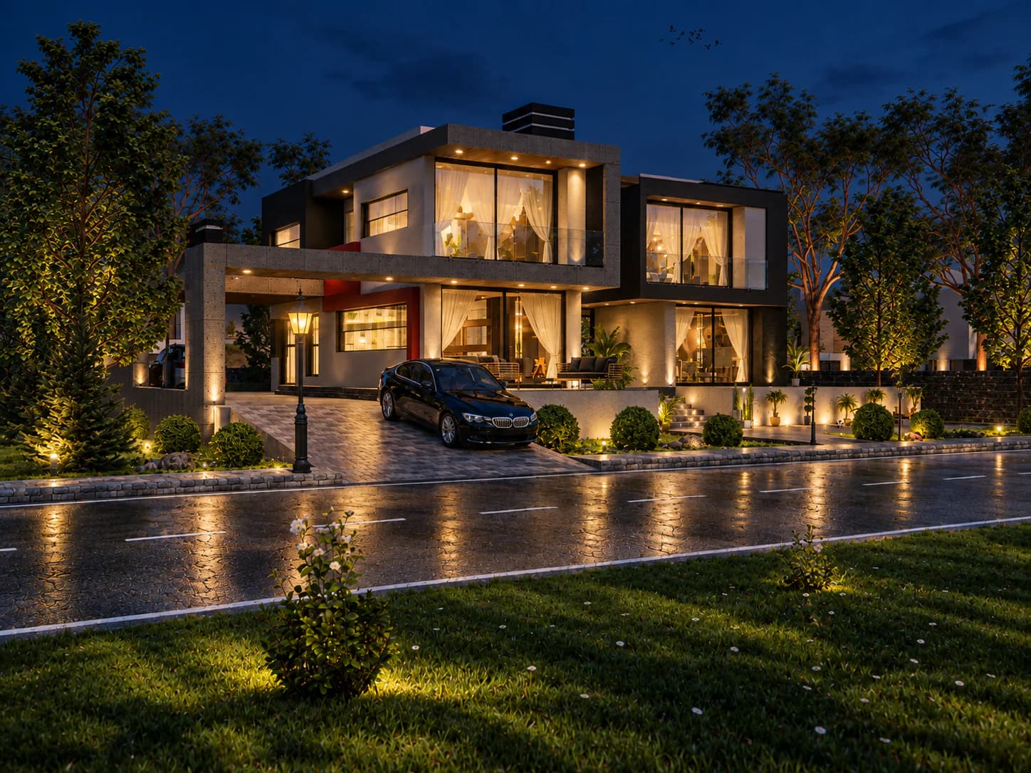 Pile Residence, view 2