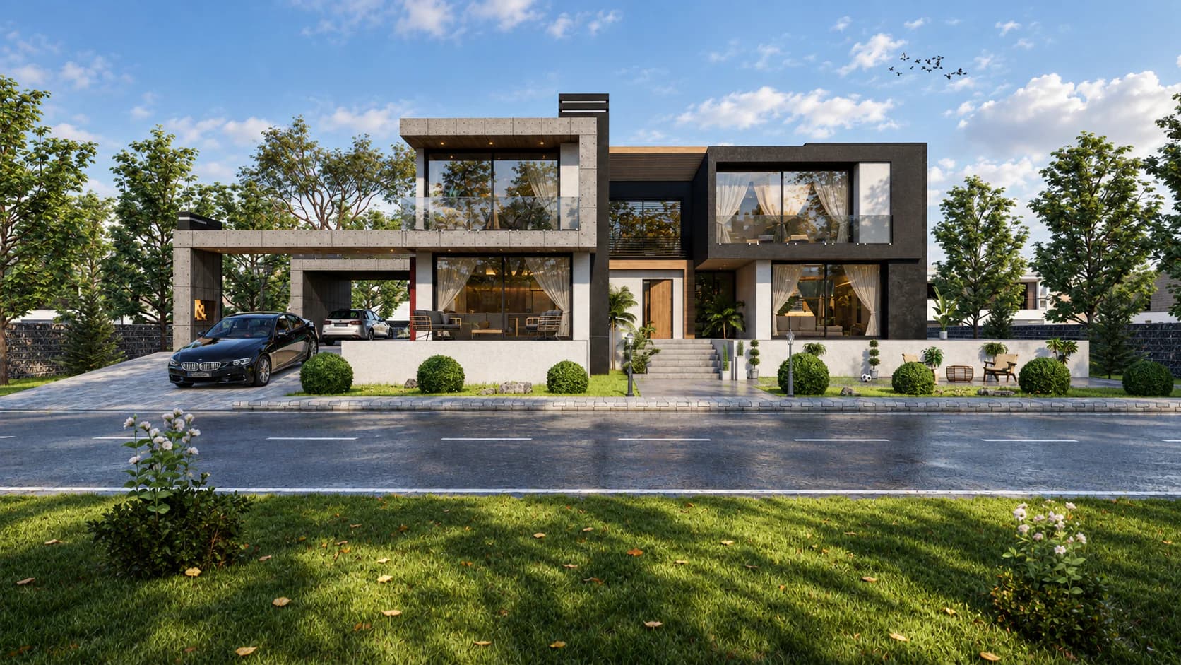 Pile Residence, view 3