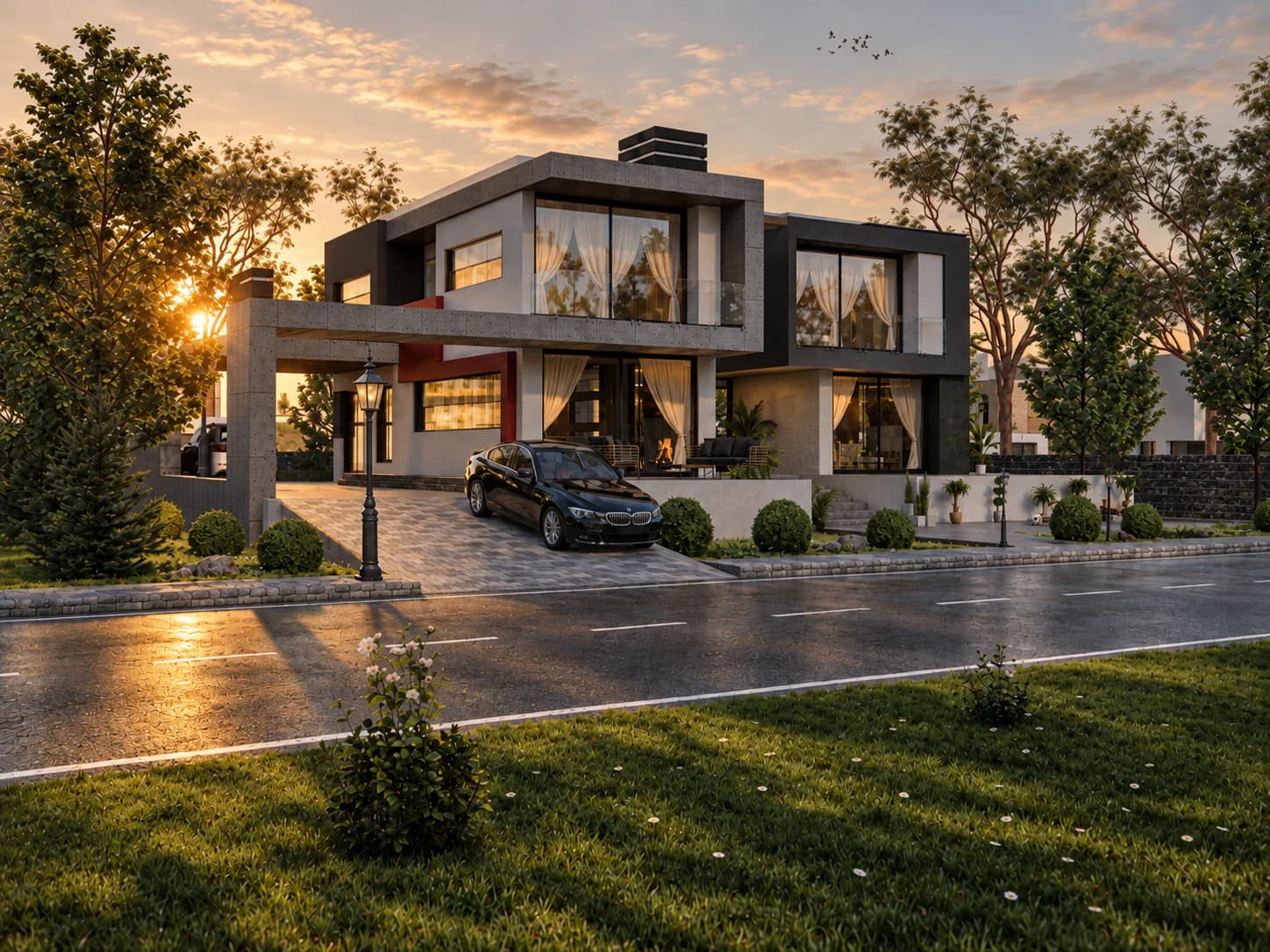 Pile Residence, view 1